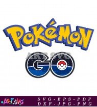 Pokemon Go Logo Design SVG