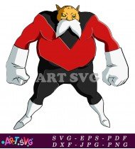 Cartoon Dragon Ball Character Design SVG 1