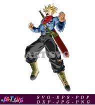 Cartoon Dragon Ball Character Design SVG 3