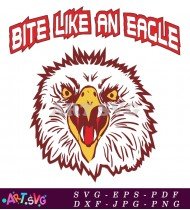 American Bald Eagle Cartoon Bird SVG