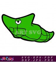 Green Pokemon Monster Cartoon Character Illustration SVG