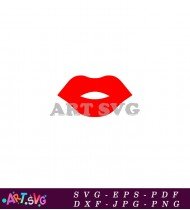 Melanin Poppin Lip Graphic Design Template SVG