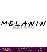 Melanin Poppin Graphic Design T-Shirt Template SVG 4