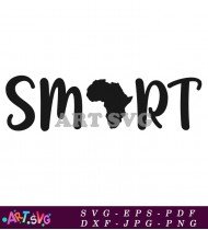 Smart Africa Outline Design SVG 1