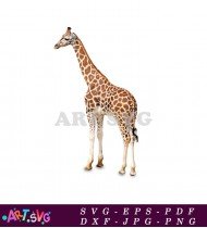 Giraffe With Spots Animal Crossing Character SVG