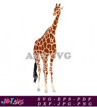 Giraffe With Brown Spots Animal Crossing SVG