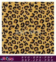 Leopard Print Design for Animal Crossing SVG