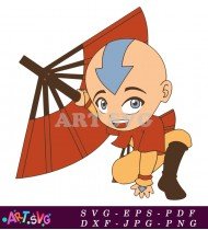 Avatar The Last Airbender Character Cartoon SVG