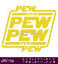 Pew Pew Pew Baby Yoda SVG