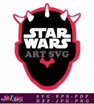 Star Wars The Mandalorian Fun Design SVG