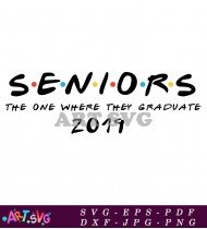 Class of 2019 Graduation Design for Senior Year SVG 1