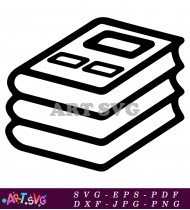 Free Printable Book Clipart Vector Image SVG 2