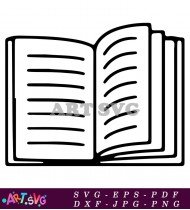 Free Printable Book Clipart Vector Image SVG 6