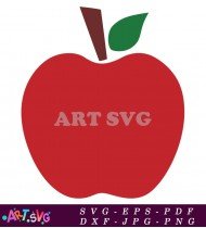 Red Apple Clipart For Teachers Lesson Plans SVG