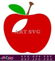 Red Apple Clipart Vector Free Download SVG