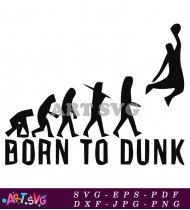 Evolution Of Basketball Player SVG