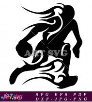 Basketball Player Silhouette Sports Design SVG