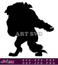 Beast From Beauty And The Beast Clip Art SVG