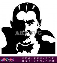 Vampire Halloween Clipart Vector Graphics SVG 2