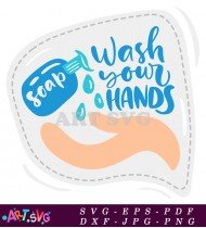 Wash Your Hands Coronavirus Hygiene Health SVG 1