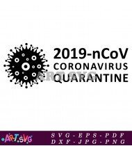 2019-Ncov Coronavirus Quarantine Pandemic Outbreak SVG