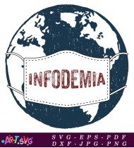 Infodmia Coronavirus Mask Virus Pandemic Safety SVG