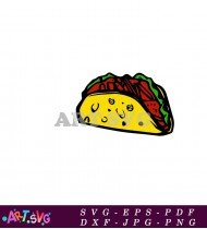 Delicious Tacos Mexican Food Fast Food SVG