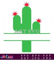 Basic Cactus Clipart for Branding and Logo SVG