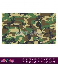 Abstract Modern Camouflage Seamless Pattern Background SVG