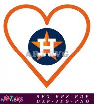 Houston Astros Baseball Logo Vector Design SVG 1