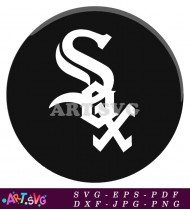 Chicago White Sox Baseball Logo Vector SVG