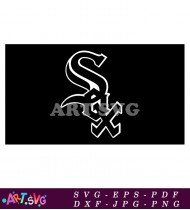 Chicago White Sox Team Logo Design SVG 3