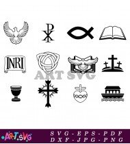 Christian Faith Symbols And Images SVG