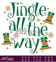 Jingle All the Way Bells SVG