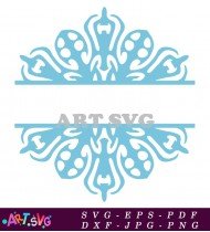 Snowflake Winter Christmas Graphic Element Design SVG 1