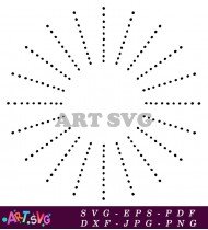 Circle Design Pattern Vector Image SVG