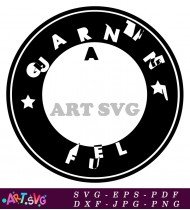 Guarante Circle Logo Design Printable Sticker Cut File SVG 1