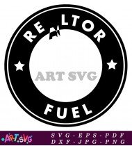 Realtor Circle Logo Design Printable Sticker Cut File SVG 1