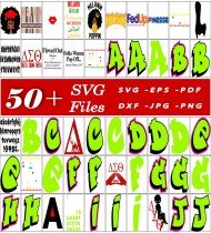 Afro Cartoon SVG Bundle, Black Character Clipart, Animated Design Elements, Diverse SVG Collection, Afro American Graphics, Digital Art Assets