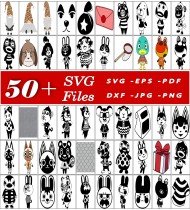 Animal Crossing SVG, Disney SVG, Cartoon SVGs, Movie Character SVGs, High-Quality SVGs, Digital Design Assets