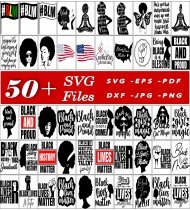 BLM SVG Bundle, Black Pride Designs, Justice Graphics, Equality Art, Empowerment Vectors, Cultural SVGs