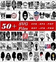 BLM SVG Bundle, Black Artists SVG, Justice SVG Files, Equality SVG Designs, BLM Cricut, BLM Silhouette