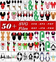 Christmas SVG Bundle, Holiday SVG Designs, Festive SVG Files, Christmas Cartoon SVGs, Movie Character SVGs