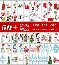 Christmas SVG Bundle, Holiday Designs, SVG Cut Files, Festive Graphics, Christmas Clipart