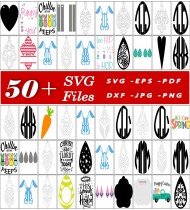 Earring SVG Bundle, Easter SVG Designs, Cartoon Character SVGs, Movie Character Clipart, Artistic SVG Files