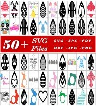 Earring SVG Designs, Easter SVG Bundle, Movie Character SVG, Cartoon SVG Files, Artistic SVG Elements