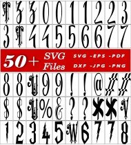 Fonts SVG, Character Fonts, Digital Design Fonts, Movie Fonts, Cartoon Fonts, Artistic Fonts