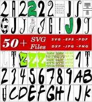 Fonts SVG, Movie Character Fonts, Cartoon Fonts, Artistic SVG Fonts, Digital Design Assets