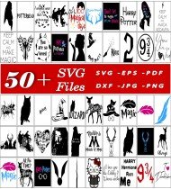 Harry Potter SVG Bundle, Wizarding World Clipart, Magical Designs, Potter Vector Graphics, Digital Art Files