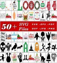 Christmas SVG Bundle, Easter SVG Designs, Holiday SVG Files, Festive SVG Crafts